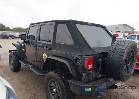 2012 Jeep Wrangler Unlimited Sport z USA, uszkodzony, nr VIN 1C4HJWDG3CL222674